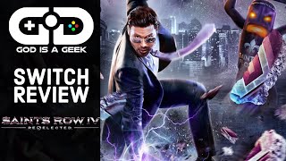 Saints Row IV ReElected Nintendo Switch review [upl. by Ydissahc]