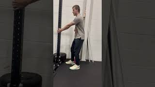 Right foot lead staggered squat [upl. by Eachern]