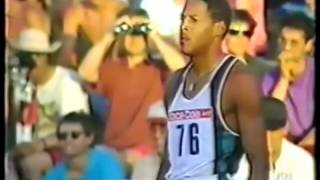 High Jump World Record  Javier Sotomayor 245m [upl. by Wilscam]