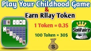 Play Game And Earn Money play game and earn money without investment solitaire blitz real or fake [upl. by Wolliw]