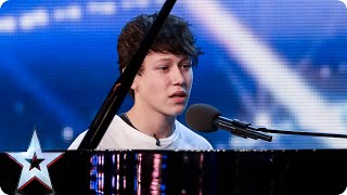 Pianist and singer Isaac melts the Judges hearts  Britains Got Talent 2015 [upl. by Nylikcaj773]