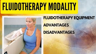 Fluidotherapy in physiotherapy  Advantages  disadvantages  Electrotherapy  physiovidyapeerh [upl. by Reinold]