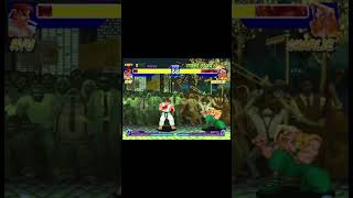 Street Fighter Alpha  PS1  Ryu vs Charlie  Round 1 Shorts [upl. by Eecyaj]