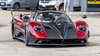 1 of 1 Pagani Zonda 760 MY Roadster  Lovely V12 Sounds [upl. by Ennywg]