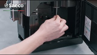 How to clean the coffee funnel in your Saeco machine [upl. by Leanor]