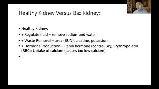 Chronic Kidney Disease Dialysis and Benign Prostate Hyperplasia  Med Surg 1 Tutor Session  TAMUCC [upl. by Jaret]