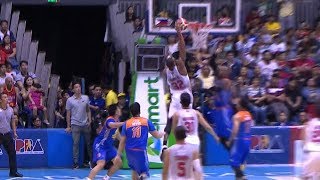 Brownlee spins and slams it home  PBA Governors’ Cup 2018 [upl. by Ykciv530]