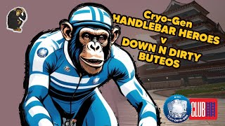 Zwift Club Ladder  CryoGen HANDLEBAR HEROES vs Down N DIRTy BUTEOS [upl. by Eelanna584]