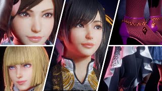 Tekken 8  All female game models [upl. by Noxas276]