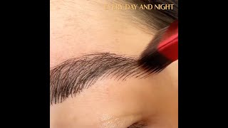 SERIOUSLY Realistic Hair Stroke Like Brow With A Brush makeup [upl. by Cruce986]