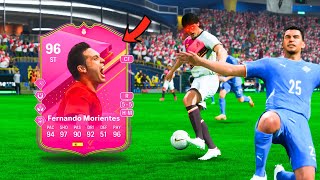 96 Futties Morientes SBC Player Review  FC 24 Ultimate Team [upl. by Armillas841]