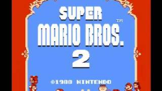 Super Mario Bros 2 NES Music  Life Lost [upl. by Ahsirat]