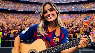 quotBarça Notre Fierté  Une Hymne Épique pour les Fans du Camp Nouquot clip officiel [upl. by Jacenta569]