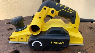 Cepillo Eléctrico Stanley REVIEW [upl. by Kcirderfla]