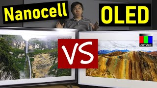 LG Nanocell vs OLED TV 2020 Comparison Review Nano90 vs CX [upl. by Annuhsal]