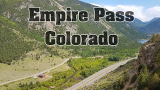 Empire pass  Riding dual sport in Colorado  DRZ400  4K UHD [upl. by Yelnats645]