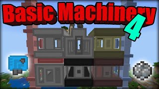 Basic Machinery Addon v4 MCPE Pocket Edition Minecraft [upl. by Flora415]