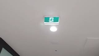 Clevertronics Exit Sign At Finish Opposite At Armada Dandenong Plaza [upl. by Harli661]