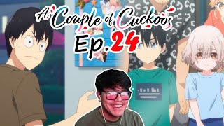 Y llegamos al final  Ep 24 Reacción A Couple of Cuckoos Kakkou no Iinazuke [upl. by Norri355]