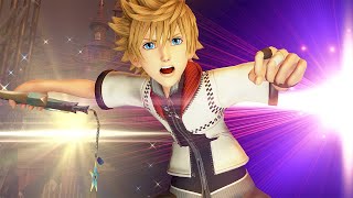 Kingdom Hearts 3  Fully Playable Roxas is Incredible  Custom Moveset amp Forms [upl. by Rugen]