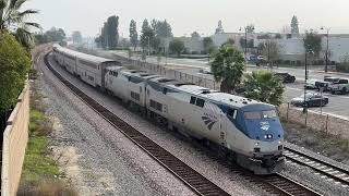 Amtrak Southwest Chief in Placentia CA 2162024 [upl. by Aon]