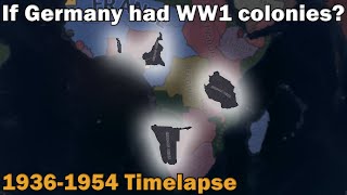 If Germany had the Colonies of WW1  Hoi4 Timelapse [upl. by Meyers]