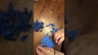 ASMR  Cellulose Sponge with Scour Rip [upl. by Kerrin]