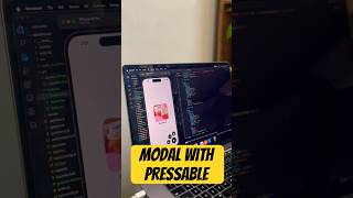 Modal With Pressable in React Native 2024 mobileapps icodingsaga reactnative shortsfeeds coding [upl. by Habeh]