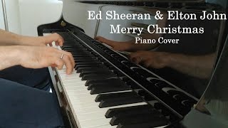 Ed Sheeran amp Elton John  Merry Christmas Piano Cover [upl. by Jeroma]