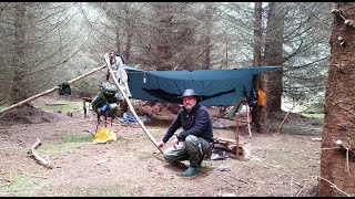 wild camping solo in Sasquatch territory [upl. by Alleen756]