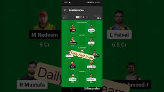 KWN vs TVS Ramadan icc t20  KWN vs tvs dream11 team today [upl. by Serg630]