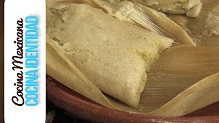 Recetas de Tamales de Chile ¿Cómo hacer Tamales verdes Yuri de Gortari [upl. by Nilrak]