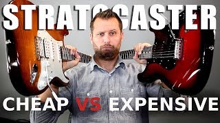 SUPER SQUIER vs FENDER SELECT  Stratocaster Tone Comparison [upl. by Linden]