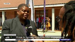 Hartbeespoort Dam  Mahlobo engages business owners stakeholders on a variety of issues [upl. by Wil251]