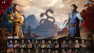 MORTAL KOMBAT 1  All Characters FULL ROSTER amp Poses MK1 2023 PS5 [upl. by Fiora]