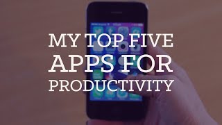 My top 5 productivity apps  CharliMarieTV [upl. by Einahpetse]