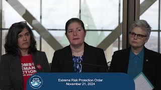 Press Conference  Hennepin County Attorney’s Office Extreme Risk Protection Order [upl. by Nickerson770]