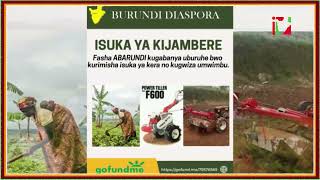 Isuka ya kijambere mu Burundi igeze he Aba diaspora [upl. by Timmy]