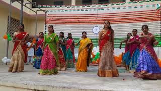 Des Rangila  Bolo Tara Rara Punjabi Dance💃 covered SPWJC GIRLS TTD [upl. by Irat358]