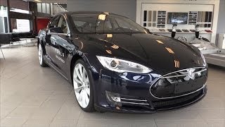 Tesla Model S 2015 In depth review Interior Exterior [upl. by Raquela187]