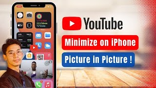 YouTube Minimize Screen iPhone [upl. by Carolin]