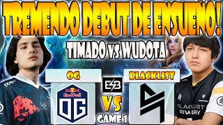 OG VS BLACKLIST BO3GAME 1TIMADO WISPER CEBBZM VS WUDOTA ABED GABBI ELITE LEAGUEDOTA ESB [upl. by Wain]