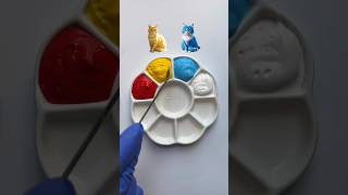 Creating colors from four primary colors🎨art asmr trending drawing shorts [upl. by Mchenry]