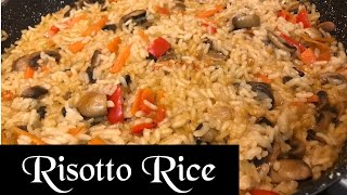 THE BEST WAY TO COOK RISOTTO RICE WITH MUSHROOMS  Risotto recipe by jamie [upl. by Velick]