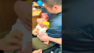 Cutebaby 💕 Baby injection push vedio 😨 baby foryou injection shorts cute [upl. by Lavotsirc]