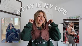 A DAY IN MY LIFE  new hair unboxing haul back amp biceps workout [upl. by Cia]