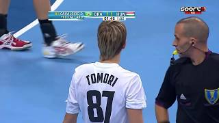 Brazil x Hungary  QuarterFinals of Womens World Handball Championship 2013  Full Match [upl. by Elum]