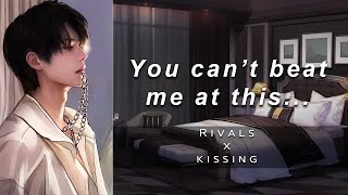 Forced to spend the Night with your School Rival M4F Kisses Confession Boyfriend ASMR Roleplay [upl. by Namyw]