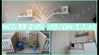 Baby RoomtourWickelkommodeKleiderschrankZwillingszimmerBabyzimmerMel´s Kanal [upl. by Cida]