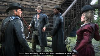 RDR2 Low Honor Episode 40 The Valentine Bank Job [upl. by Peony]